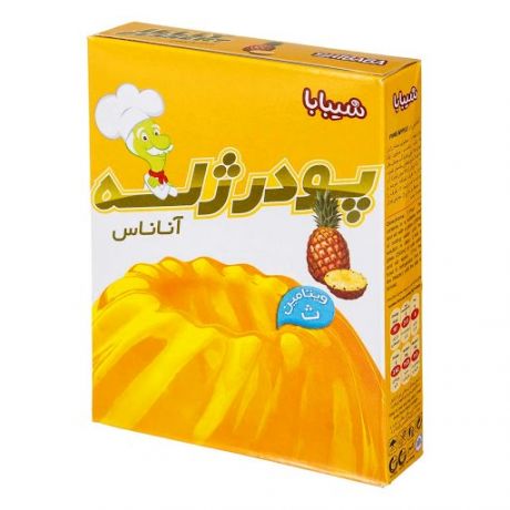 پودر ژله آناناس شیبابا 100 گرمی