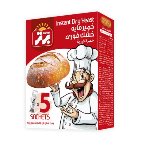 خمیر مایه خشک فوری برتر 50 گرمی