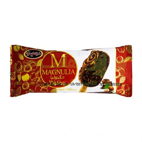 بستنی مگنولیا  شکلاتی دومینو 80 گرم