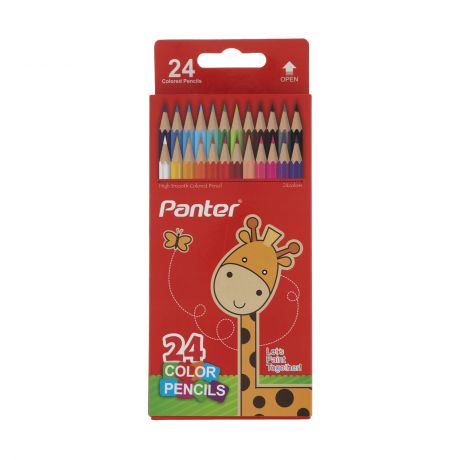 مداد رنگی Panter تعداد 12 عددی