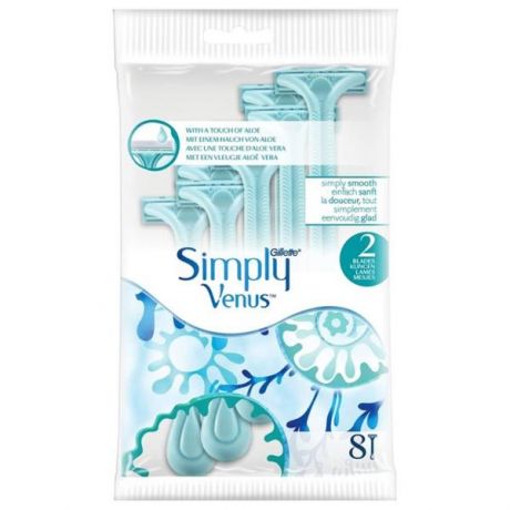 خود تراش مدل simply venus بسته 5 عددی