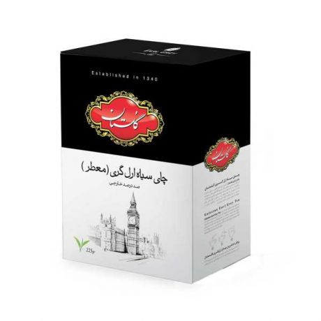 چای سیاه ارل گری معطر گلستان 100 گرم 