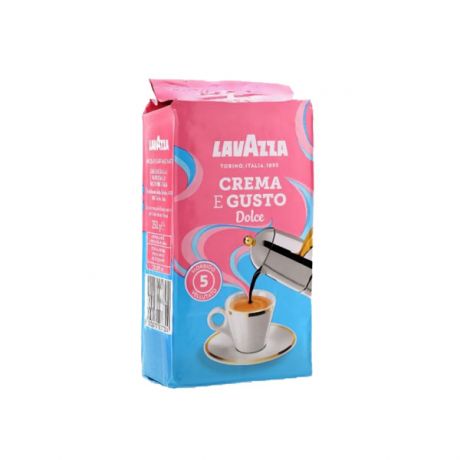 پودر قهوه لاوازا مدل کرما گوستو دولچه 250 گرمی