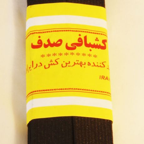 کش پهن 2cm رنگ مشکی 4 متر