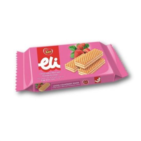 ویفر توت فرنگی eli لینا 40 گرمی