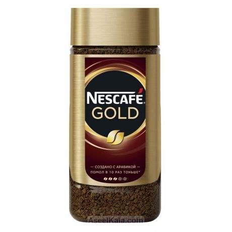 قهوه فوری نسکافه مدل GOLD وزن 190 گرمی