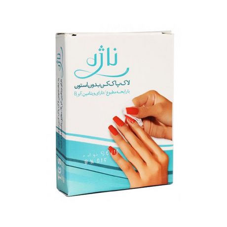 لاک پاک کن بدون استون ناژه بسته 5 عددی