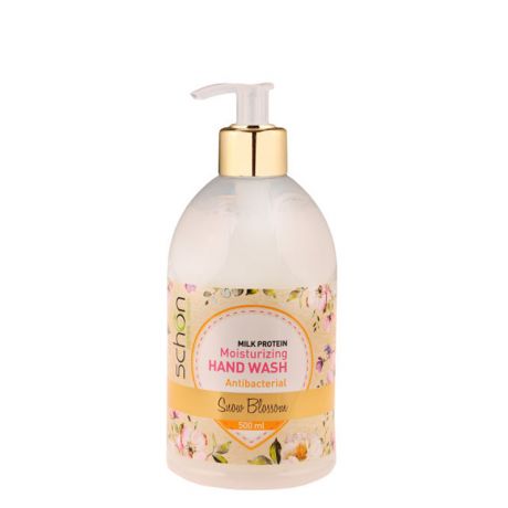 مایع دستشویی کرمی شون مدل Snow Blossom حجم 500 میل