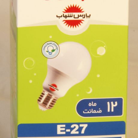 لامپ پارس شهاب LED SMD  مهتابی 9 وات مدل حبابی