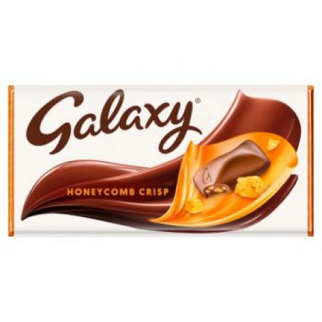 شکلات شیری گلکسی Galaxy با تکه های ترد و موم عسل 114 گرم