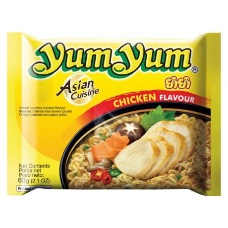 نودل با طعم مرغ yum yum یام یام 60 گرم