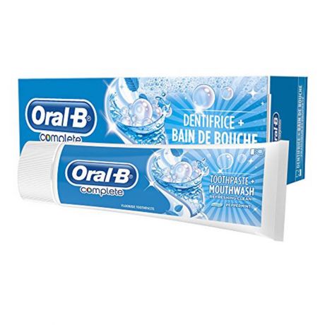 خمیر دندان Oral B اورال بی مدل Complete حجم 75 میلی لیتر