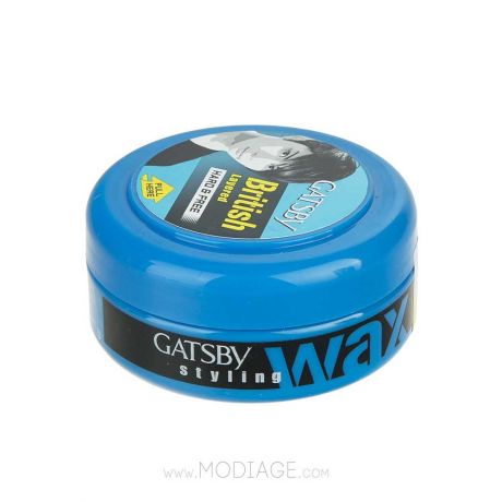 واکس مو GATSBY گتسبی مدل HARD & FREE حجم 75 گرم