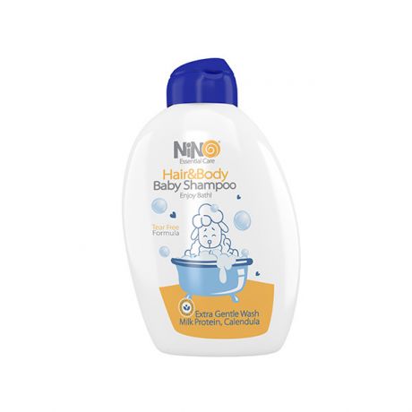 شامپو سر و بدن کودک NINO نینو 400 میلی لیتر