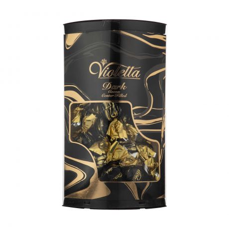 شکلات کادویی تلخ با مغز کرم کاکائویی ویولتا 350 گرم