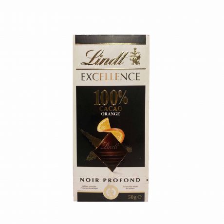شکلات تلخ لینت 100 درصد یا طعم پرتقال