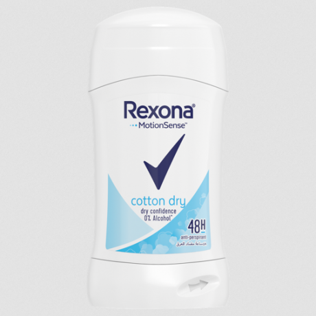 مام صابونی ضد تعریق رکسونا مدل cotton dry حجم 40 میل