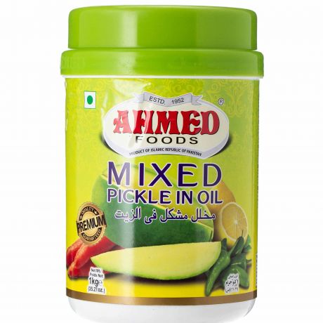 ترشی میکس احمد در روغن 1 کیلویی