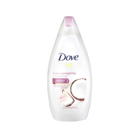 تصویر شامپو بدن کرمی داو حاوی عصاره نارگیل و گلبرگ یاسمین حجم 500 میلی لیتر Purely Pampering Body Wash Dove