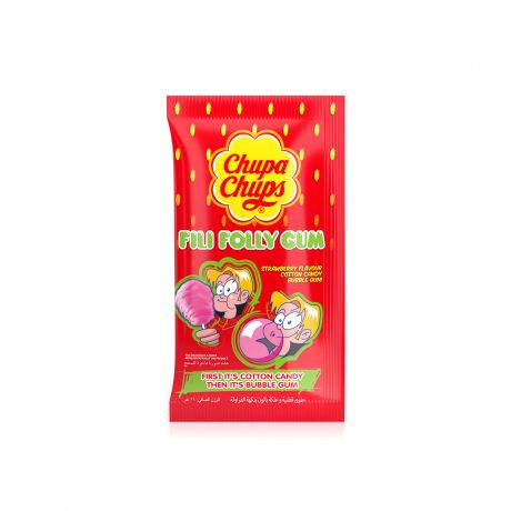 آدامس پشمکی توت فرنگی Chupa Chups حجم 11 گرم