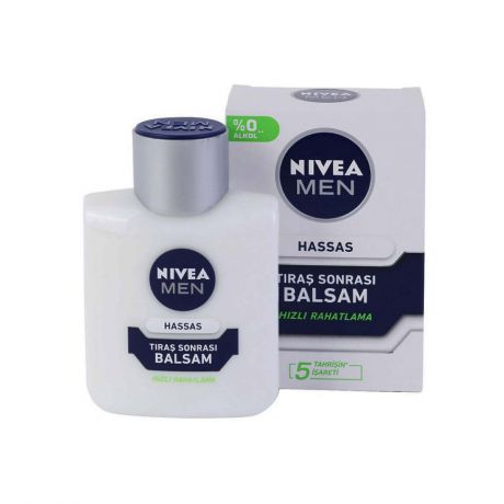 لوسیون افتر شیو نیوآ Nivea مدل Hassas حجم 100 میلی لیتر