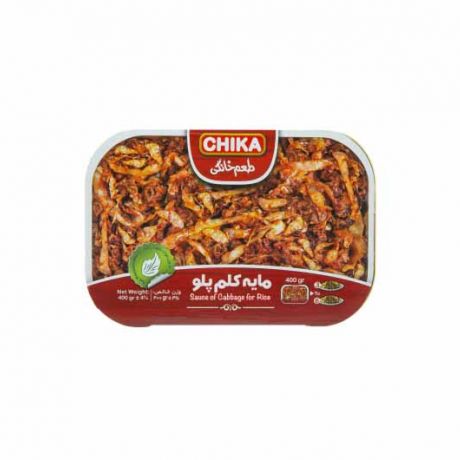 کنسرو مایه کلم پلو چیکا 400 گرم