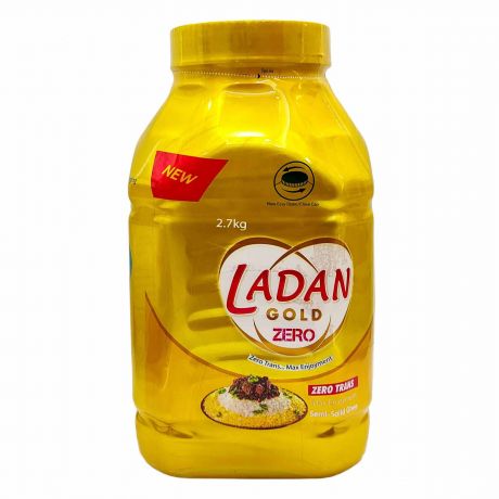 روغن نیمه جامد زیرو طلایی لادن 2.7 کیلویی