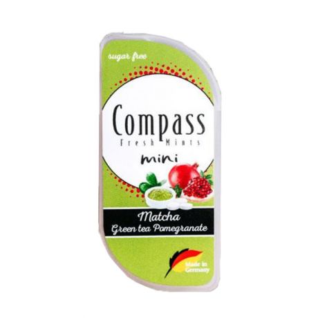 مینی قرص خوشبو کننده دهان Compass کامپس با طعم ماچا 7 گرم