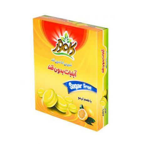 آبنبات بدون قند لیمویی کامور 130 گرم