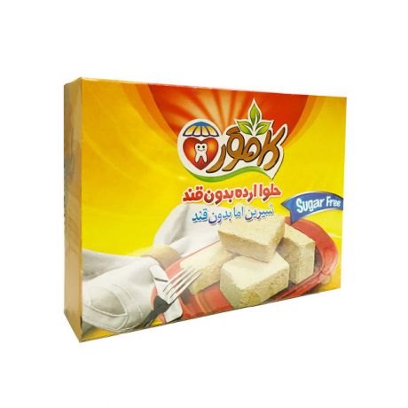 حلوا ارده بدون قند کامور 170 گرم