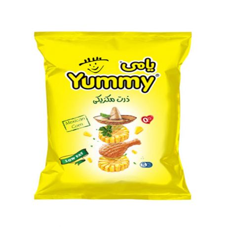 اسنک ذرت مکزیکی yummy یامی 40 گرم