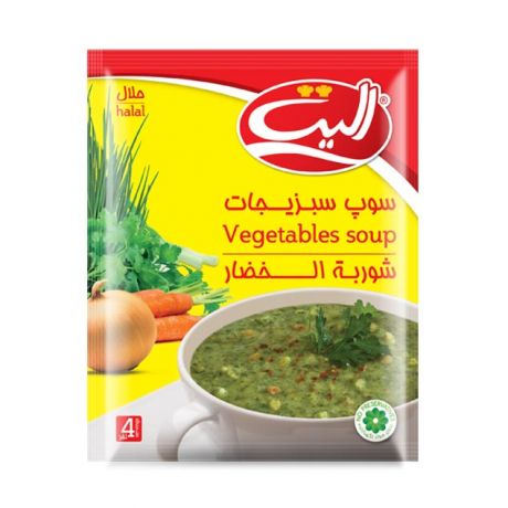 سوپ سبزیجات الیت 75 گرمی