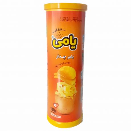 چیپس همسان پنیر چدار یامی 180 گرم