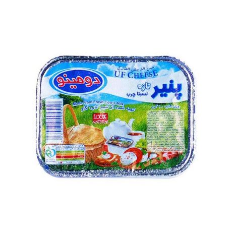 پنیر نسبتا چرب تازه دومینو 100 گرمی