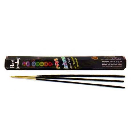 عود شاخه ای هری دارشان مدل Seven Chakras بسته 20 عددی