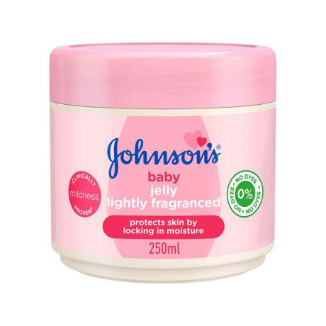 ژل وازلین مرطوب کننده کودک جانسون Johnsons صورتی 250 میل