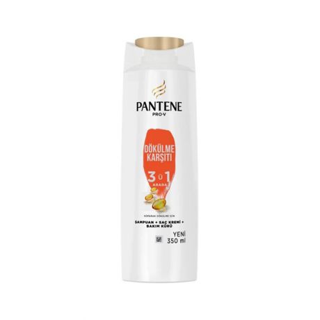 شامپو 3 در 1 پنتن Pantene ضد ریزش مو 350 میلی لیتر
