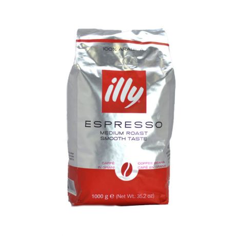 قهوه اسپرسو دانه مدیوم رست ایلی illy عربیکا 1 کیلو گرم