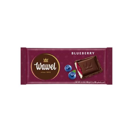 شکلات تخته ای واول Wawel مدل بلوبری ( Blueberry ) 100 گرم