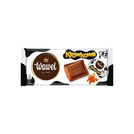 شکلات تخته ای شیری واول Wawel با مغز Cream Fudge حجم 100 گرم