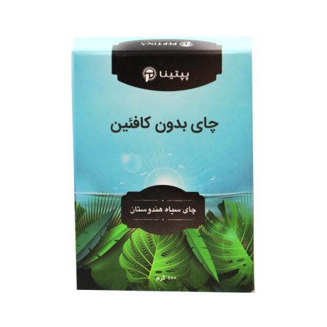 چای سیاه شکسته هندوستان بدون کافئین پپتینا 100 گرم