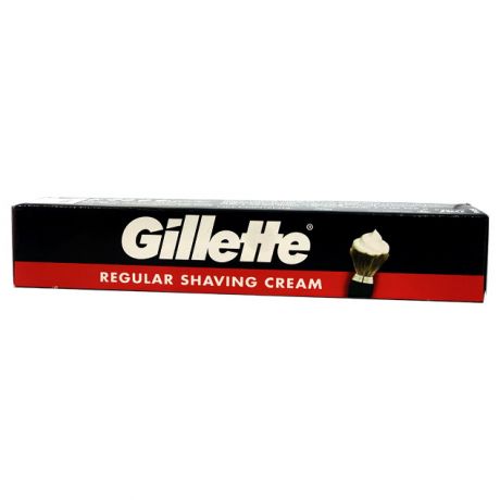خمیر اصلاح ریش ژیلت Gillette مدل Regular حجم 70 گرم