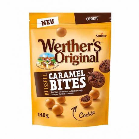 کوکی کاراملی وردرز اورجینال Werthers Original حجم 140 گرم