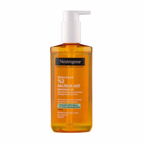 ژل شستشوی ضد جوش و آکنه صورت Neutrogena نوتروژینا 200 میل