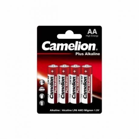 باتری قلمی کملیون Camelion مدل Plus Alkaline بسته 4 عددی