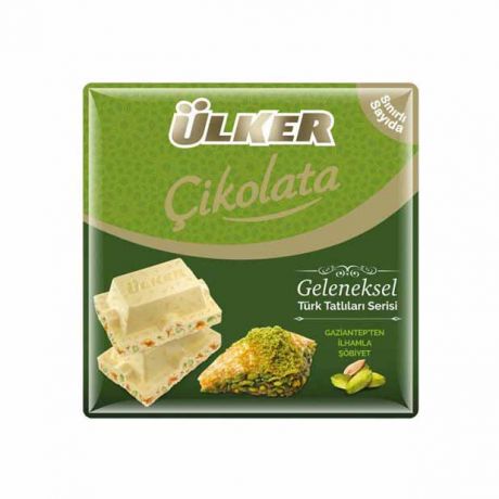 شکلات شیری اولکر Ulker با طعم دسر های ترکی 60 گرم