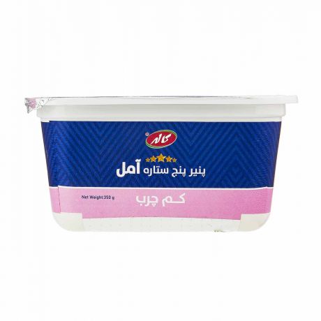 پنیر پنج ستاره آمل کم چرب کاله 350 گرم