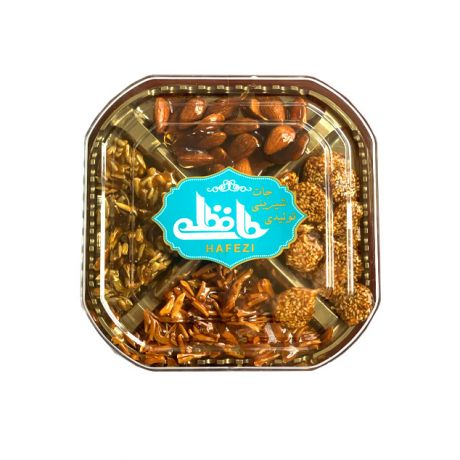 سوهان عسلی با مغز خوراکی مخلوط حافظی 320 گرم