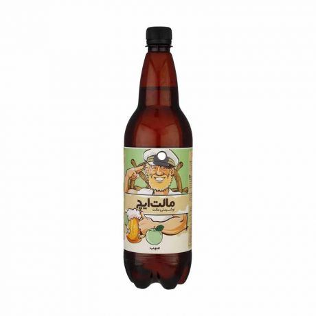نوشیدنی مالت با طعم سیب (بدون الکل) مالت ایچ 1 لیتری