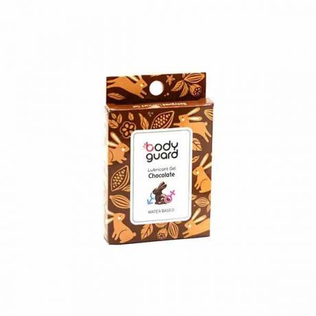 ژل لوبریکانت بادیگارد مدل شکلاتی (Chocolate) حجم کل 4 سی سی